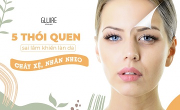 5 thói quen sai lầm khiến làn da chảy xệ, nhăn nheo